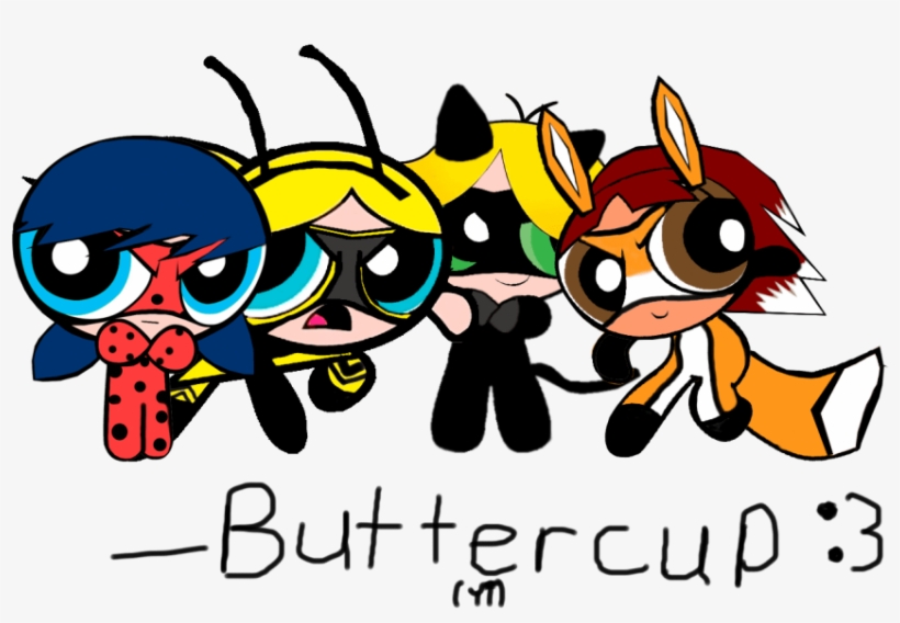 Free Png Download Miraculous Ppg Fanart - Miraculous Ladybug Ppg, transparent png
