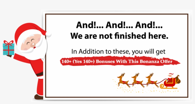 Bonuses Christmas Plr Bonanza - Christmas, transparent png