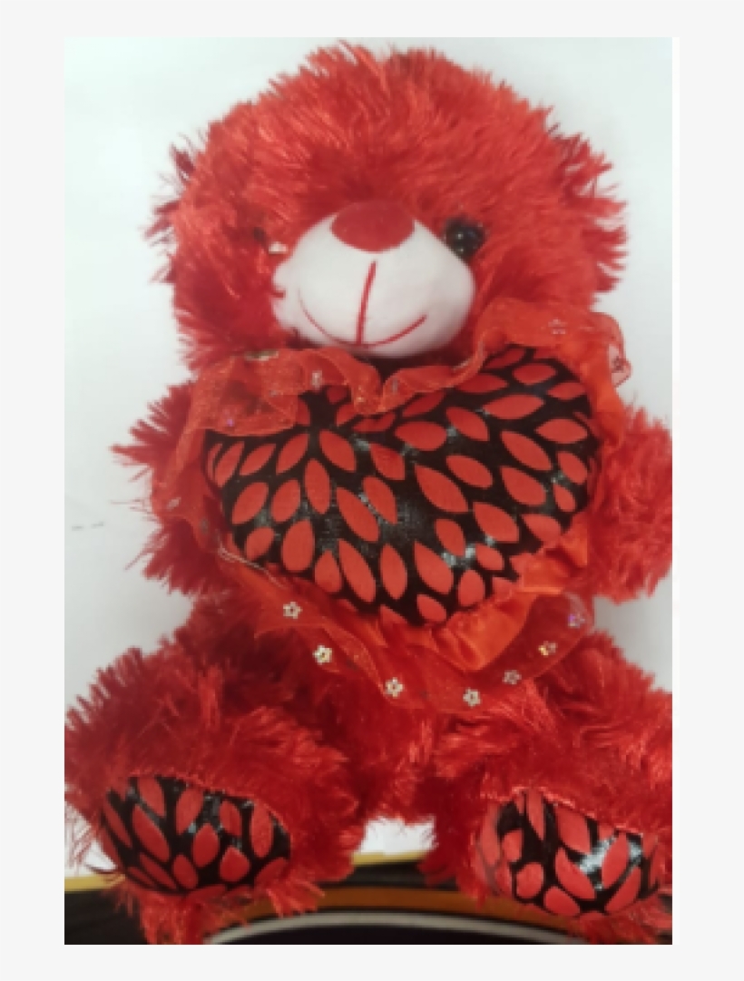 Valentine Teddy With Hear 25cm 13746-1000x1000 - Teddy Bear, transparent png