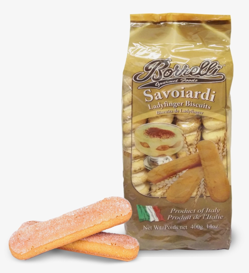 14oz Savoiardi Lady Fingers - Borrelli Gourmet Foods, transparent png