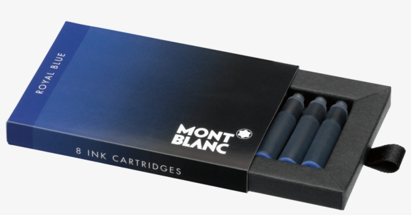 Montblanc Ink Cartridges Royal Blue - Mont Blanc 105191, transparent png