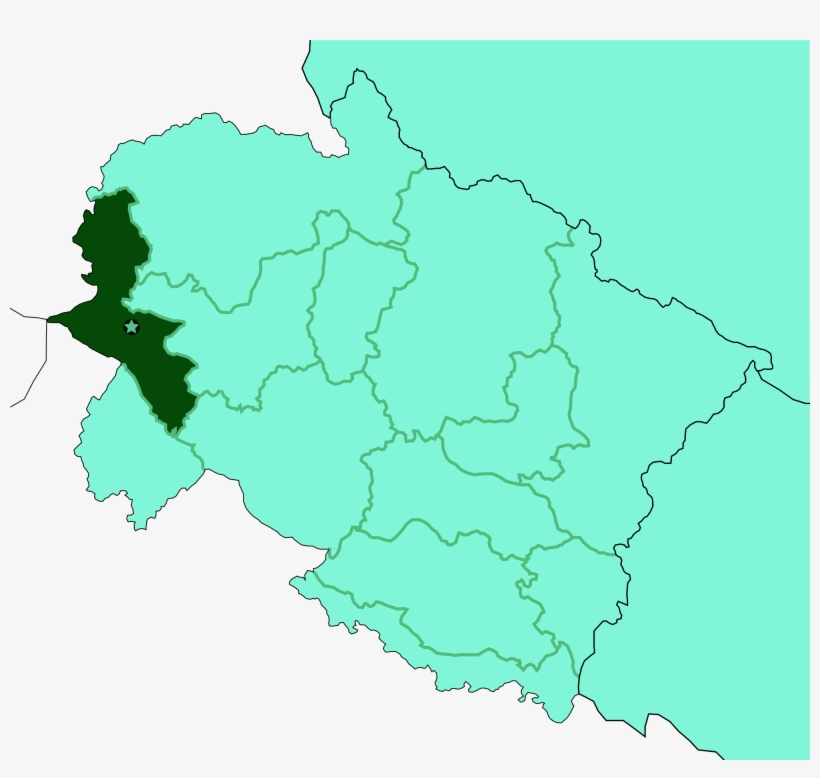 Map - Uttarakhand Map Outline, transparent png