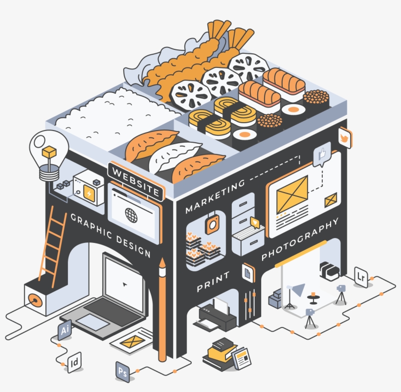 Bento Box Design Studio, transparent png