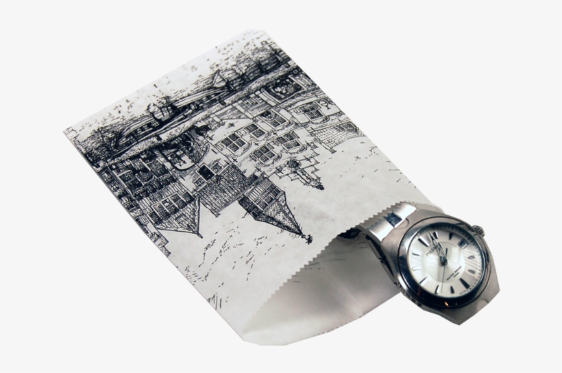 Bag, Gift Bags, Paper, 24x34cm, Gables, - Newsprint, transparent png