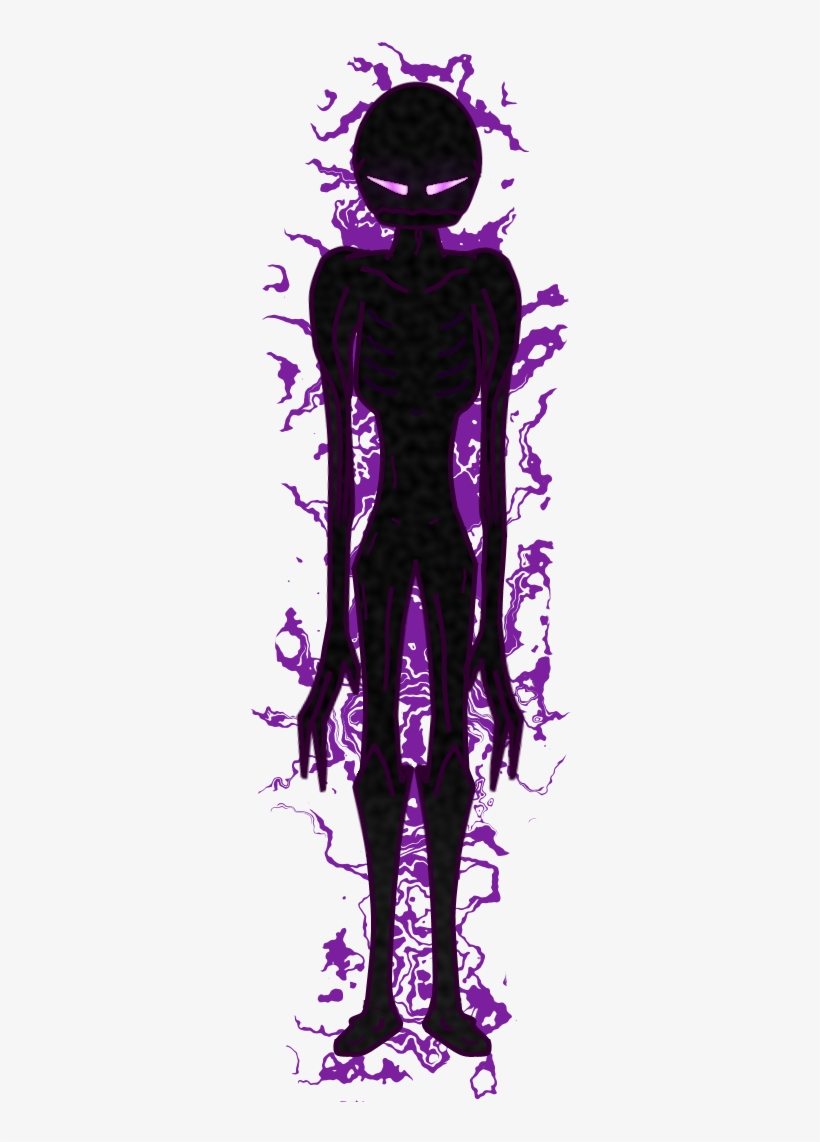 Minecraft Enderman Guy Clipart Free Clip Art Images - Illustration, transparent png