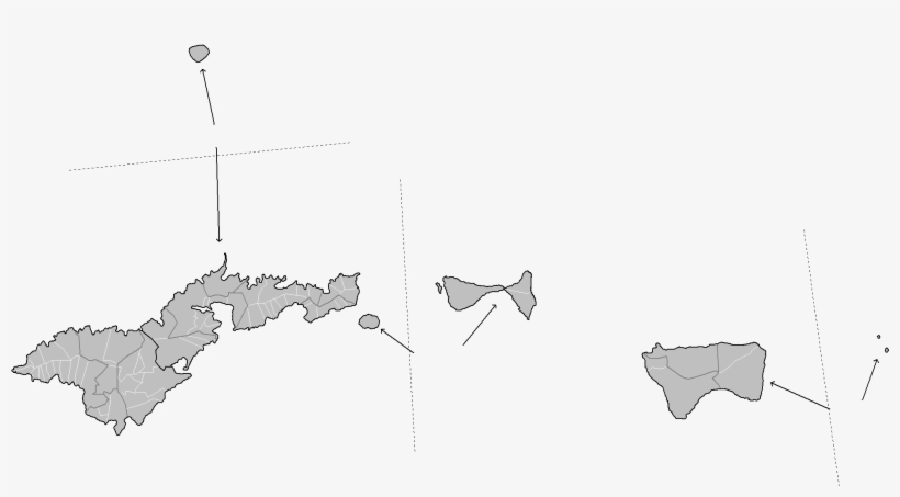 Map Of American Samoa Admin - Diagram, transparent png