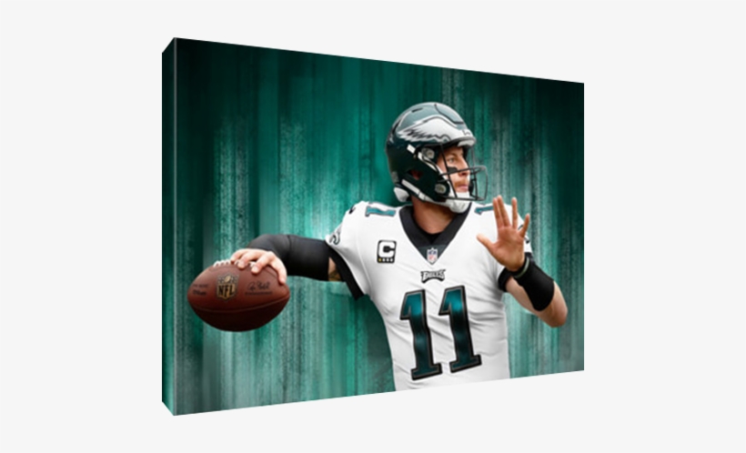Canvas Stretched And Gallery Wrapped Over - Kick American Football, transparent png