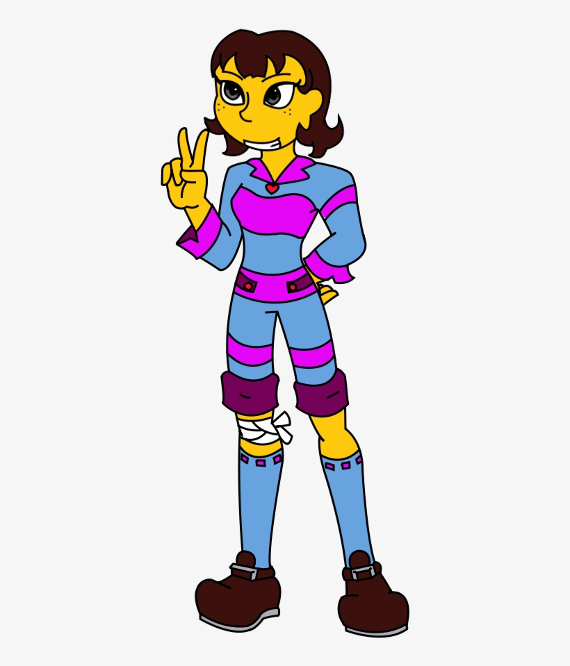 So, This Is My Interpretation Of Frisk - Cartoon, transparent png