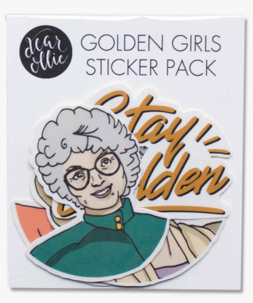 Golden Girls Sticker Pack - Cartoon, transparent png