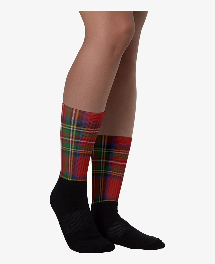 Tartan Socks - Light - Sock, transparent png