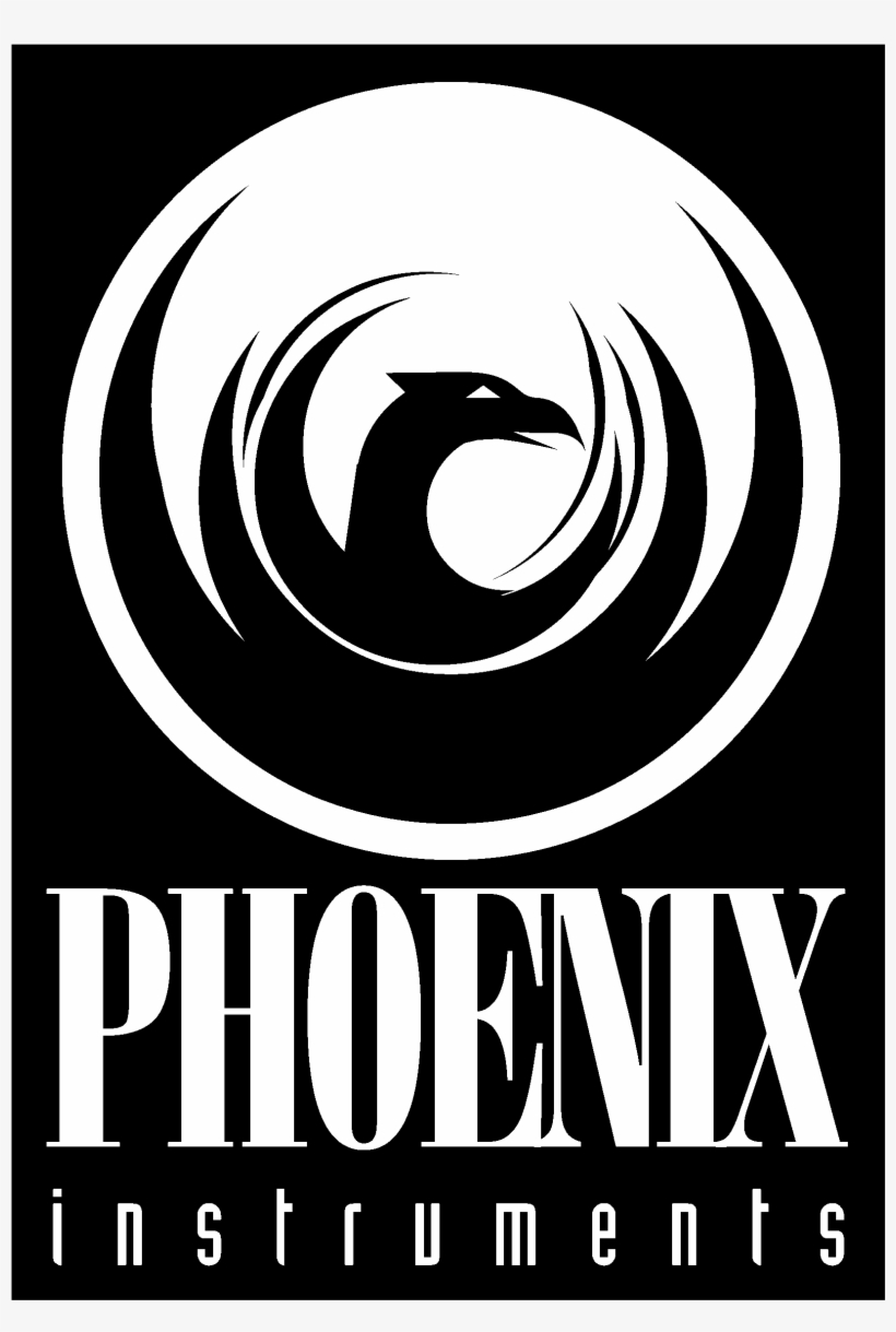 Phoenix Instruments Logo Black And White - Poster - 2400x2400 PNG ...