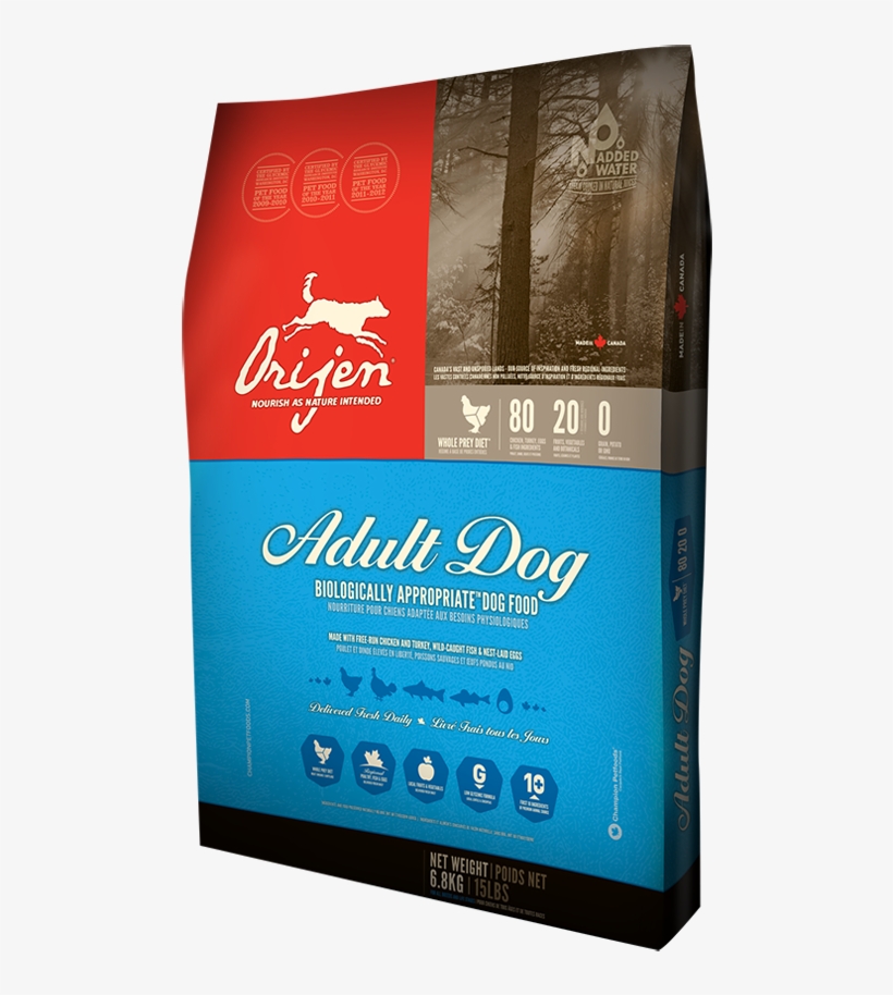 Orijen Adult Dog - Pomeranian Dog Food, transparent png