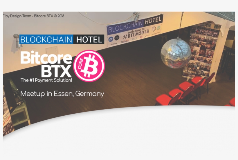Bitcore Btx @blockchainhotel Meetup In Essen, Germany - Bitcoin, transparent png