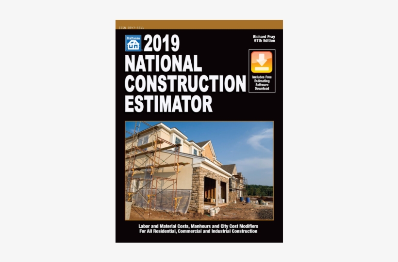 2019nce  2 2019 National Construction Estimator 736x460 PNG