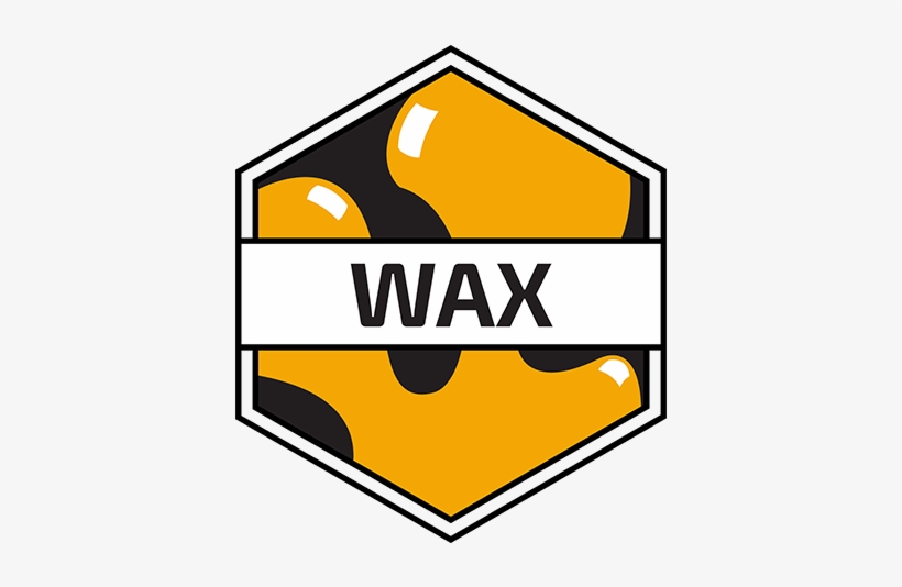 Live Wax Badge, transparent png