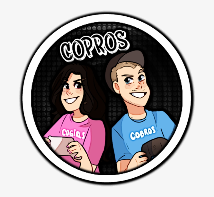 Click The Copros Logo Below To Join My Team's Discord - Cartoon, transparent png