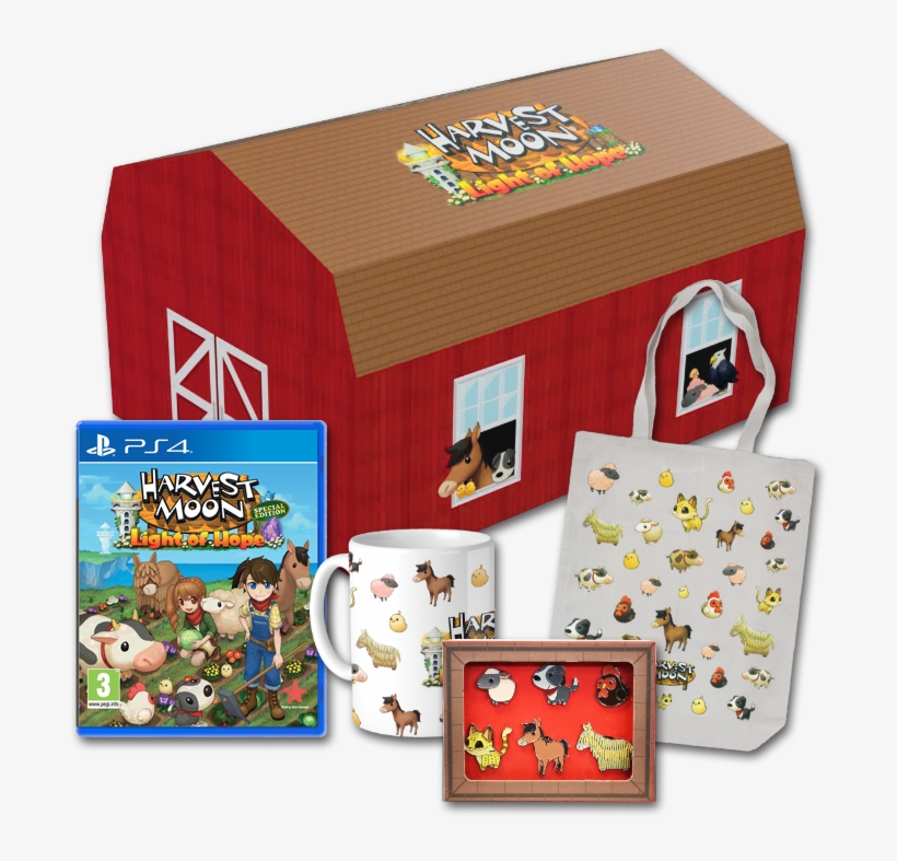 Hmloh Ps4 Ce - Harvest Moon Light Of Hope Collector's Edition, transparent png