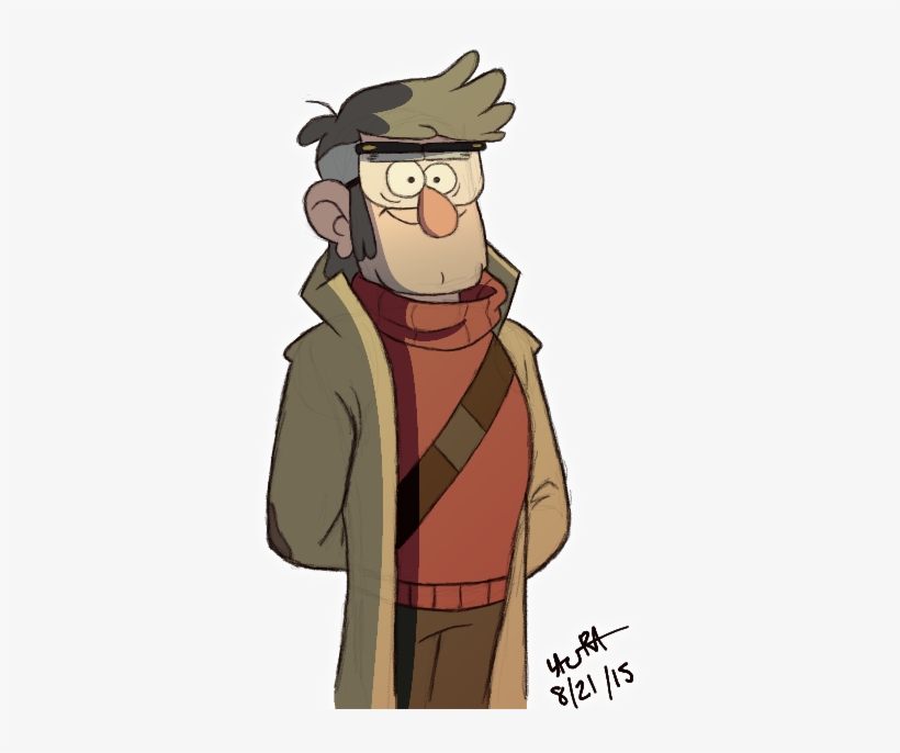☾⚉gravity Falls Roleplay⚉☽ It's The End Of The World - Форд Из Гравити Фолз, transparent png