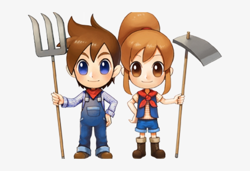 Harvest Moon The Lost Valley Girl, transparent png