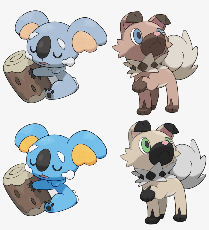 Improved Versions Of My Shines For Iwanko And Nekkoara - Pokemon Sun And Moon Rockruff, transparent png