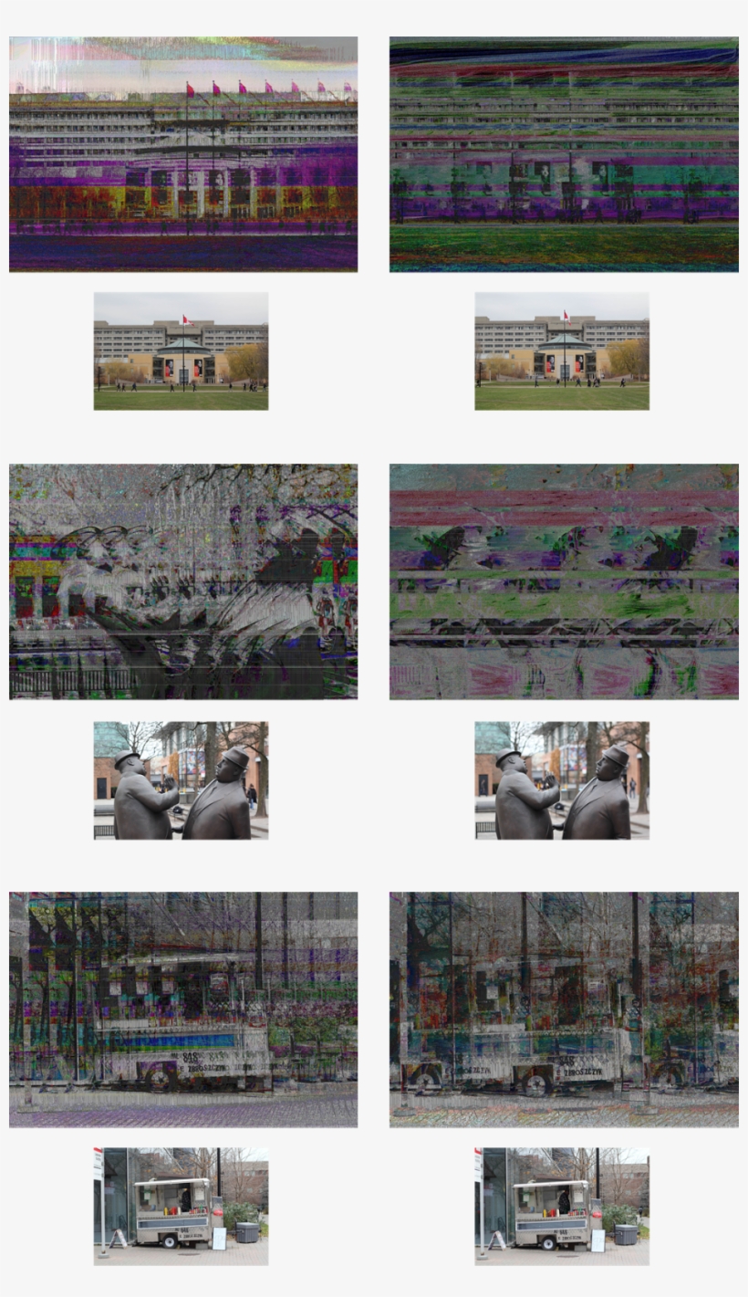 The Resultant Glitches Are The Visual Re-instantiations - Collage, transparent png