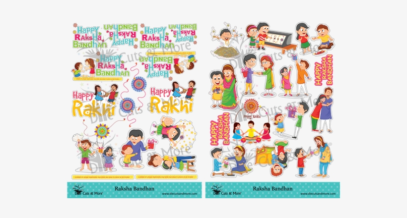 Raksha Bandhan - Cartoon, transparent png