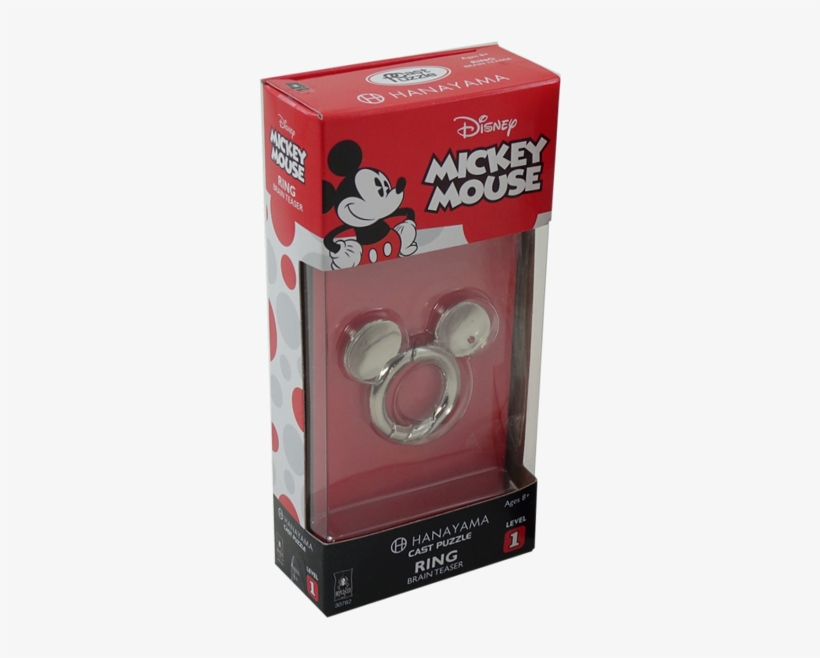 Hanayama Mickey Mouse Ring - Hanayama Cast Puzzle Disney, transparent png