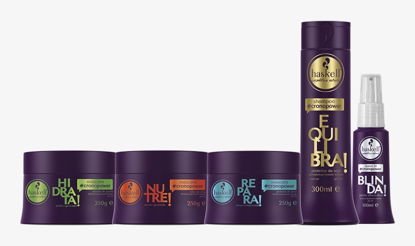 Combo Completo Haskell Cronopower 5 Itens - Linhas Haskell, transparent png