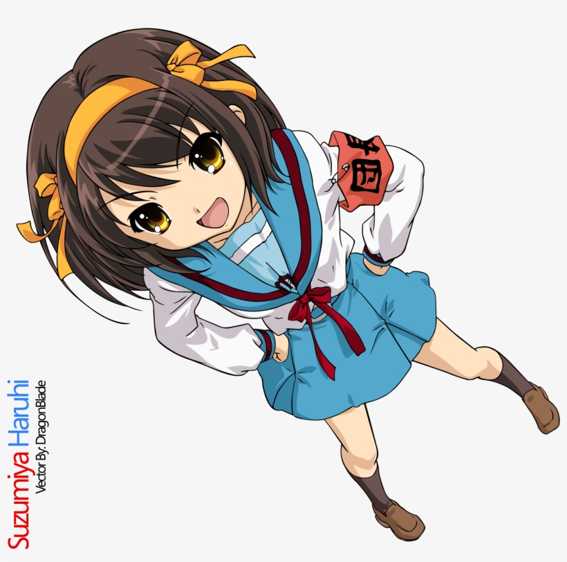 View Suzumiya Haruhi No Yuuutsu - The Melancholy Of Haruhi Suzumiya, transparent png