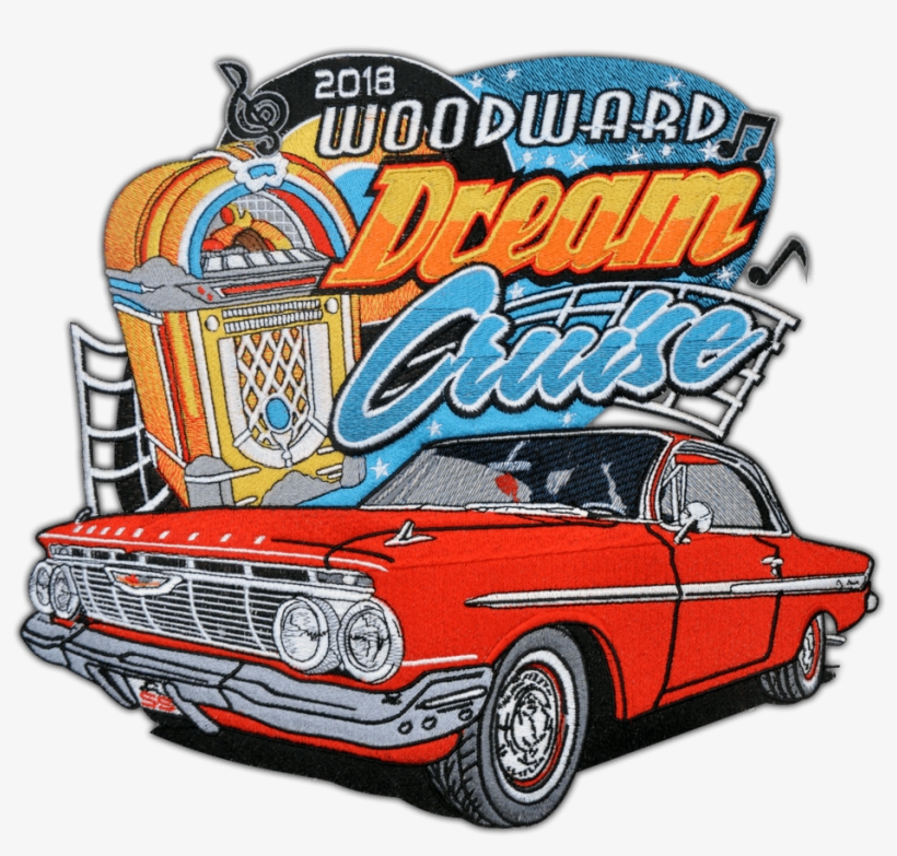 Best Quality Embroidery Designs Services - Woodward Dream Cruise, transparent png