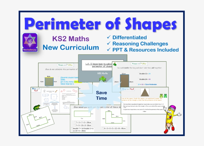 Calculating Perimeter Of Shapes Lesson Ks2 By Teachallenjoy - Dalhousie University Faculty Of Agriculture, transparent png