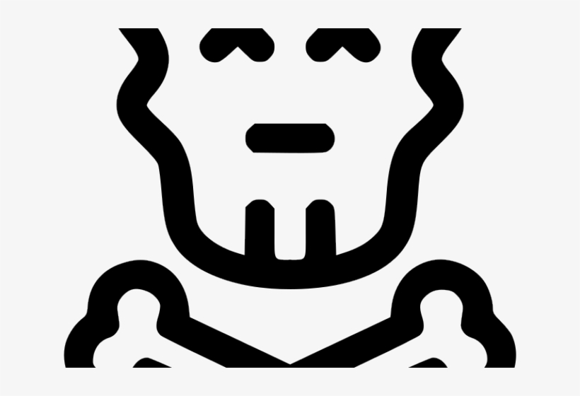 Danger Clipart Skull Bone, transparent png
