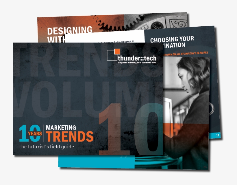 10 Years Of Marketing Trends - Book Cover, transparent png