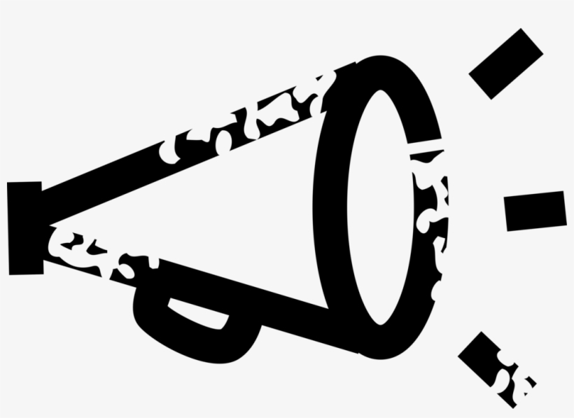Vector Illustration Of Megaphone Or Bullhorn To Amplify, transparent png