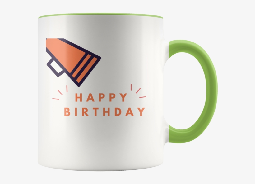 Bullhorn Happy Birthday Mug - Mesa Arts Center, transparent png