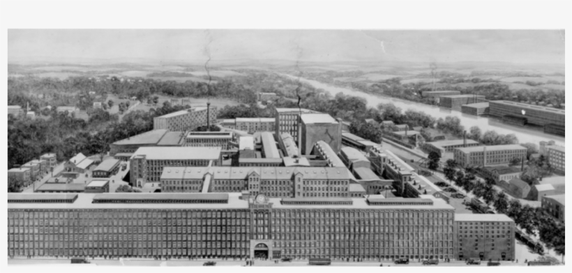 Lawrence Textile Mill - Monochrome, transparent png