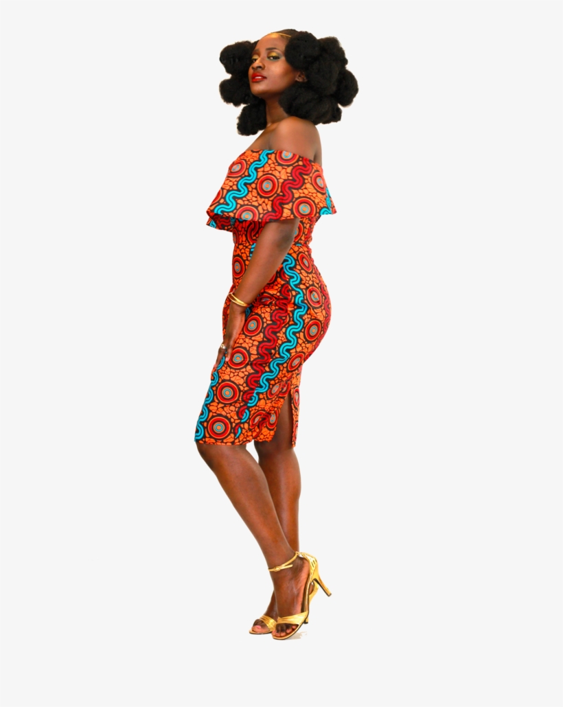 Onie Off-shoulder Dress - Fashion Model, transparent png