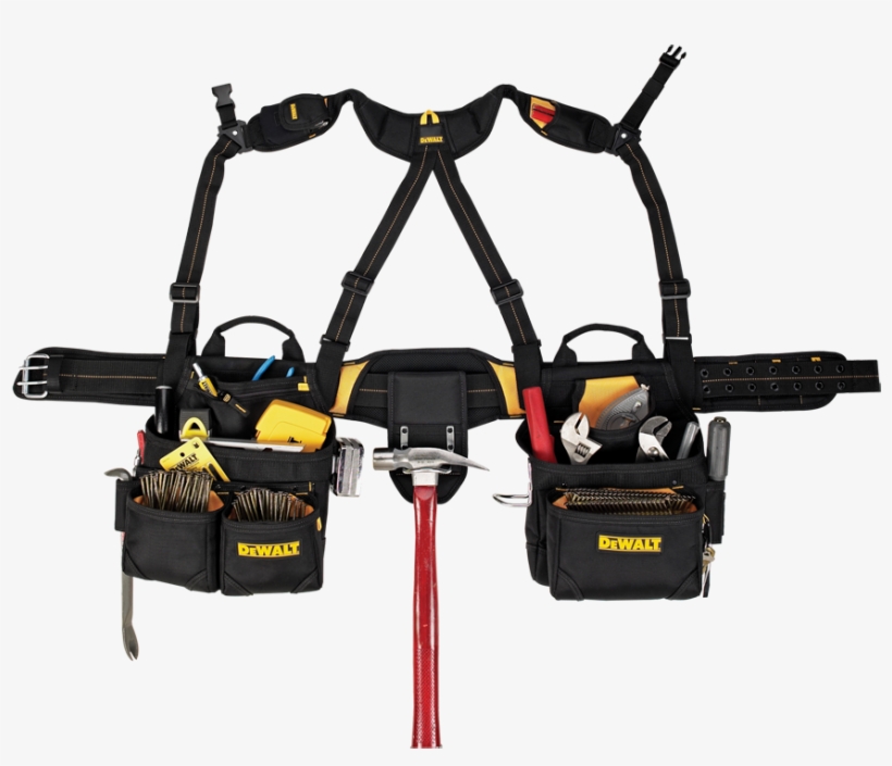 20-pocket - Dewalt Carpenters Tool Belt, transparent png