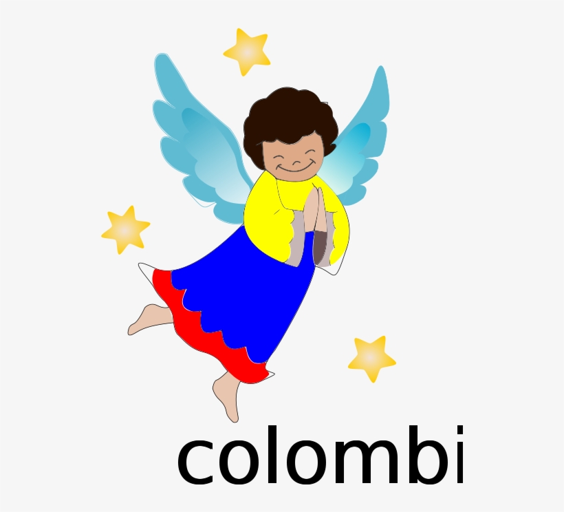 Download Vector - Angel - Religious Christmas Angel Clipart, transparent png