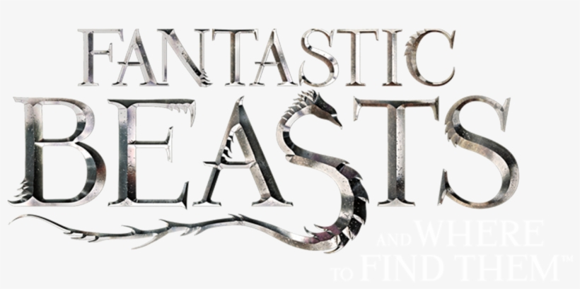 Fantastic Beasts And Where To Find Them - Calligraphy, transparent png