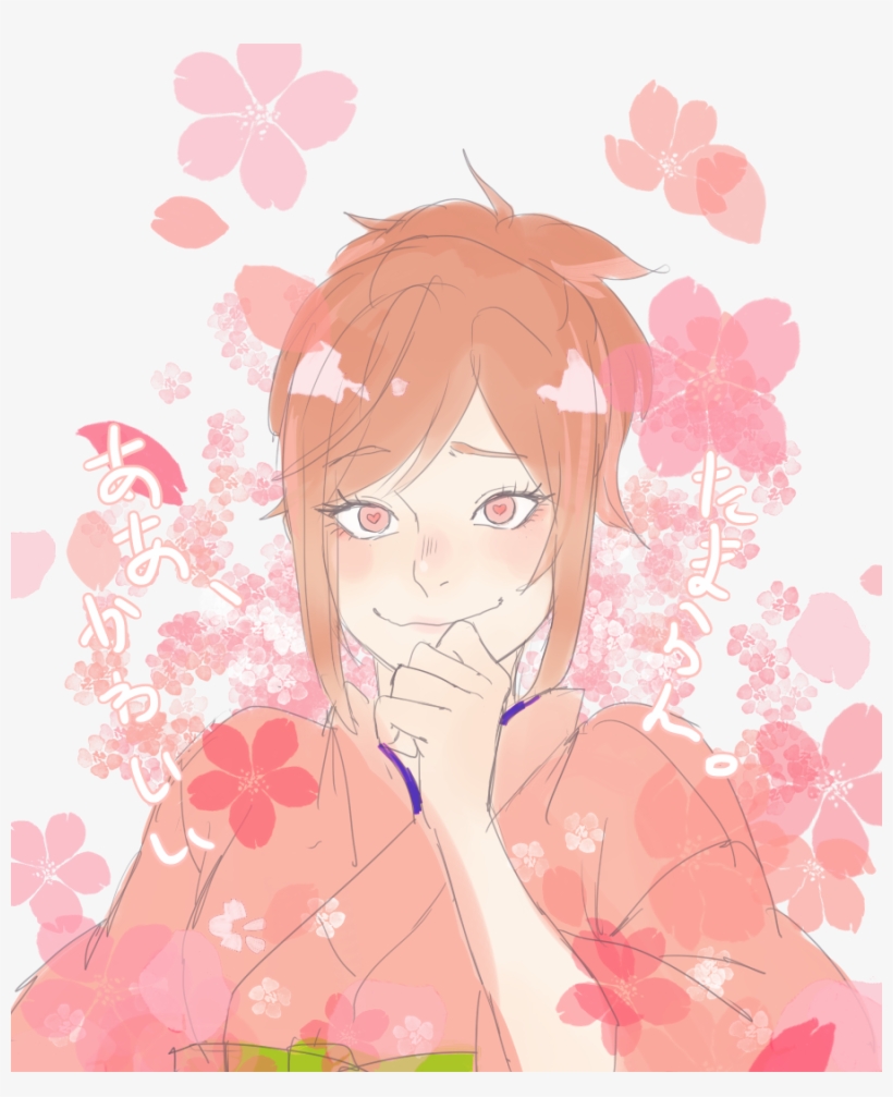 Otae And Random Girls With A Short Hairpic - Illustration, transparent png