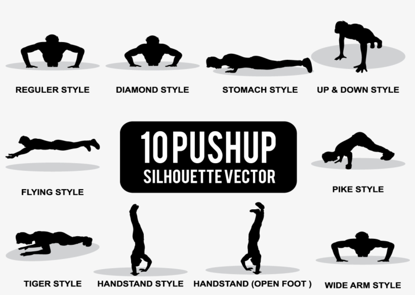 Pushups Style, transparent png