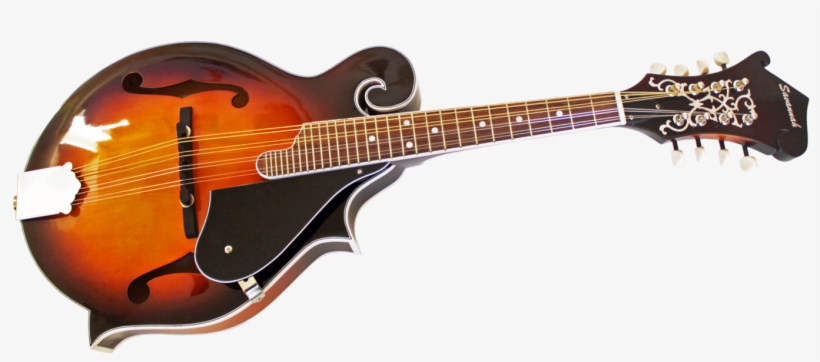 Savannah Sf-100 Mandolin With Case In Sunburst - Johnson Mf 100 A Mandoline, transparent png