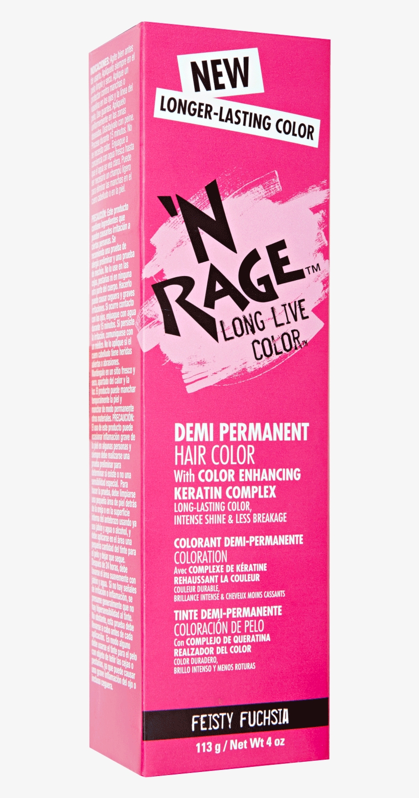 'n Rage Demi Permanent Hair Color - N Rage Hair Dye, transparent png