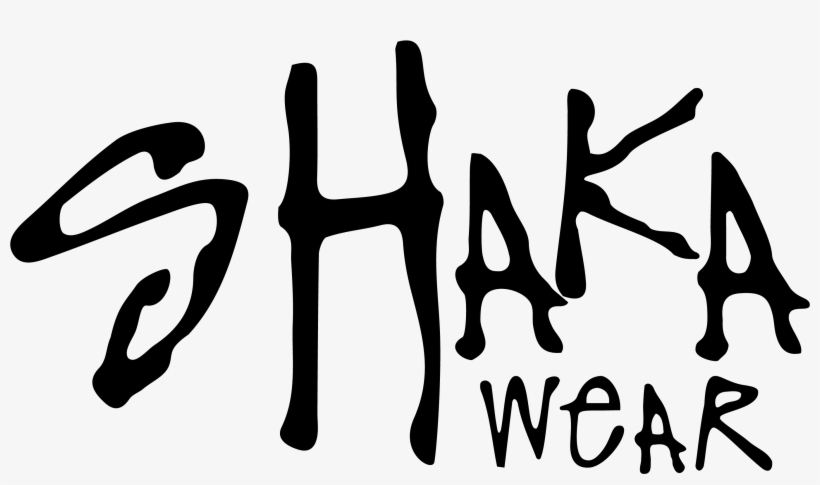 Shaka Wear Logo - 4232x1588 PNG Download - PNGkit