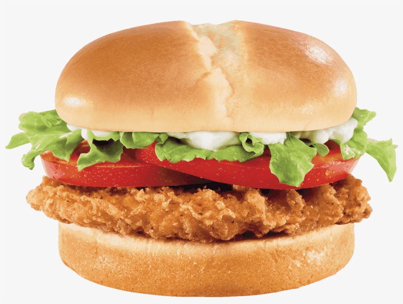 Jack In The Box Chicken Burger, transparent png