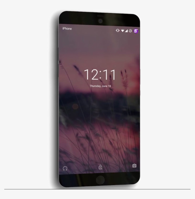 Apple Iphone Png Transparent Image - Edge To Edge Display Iphone Se, transparent png