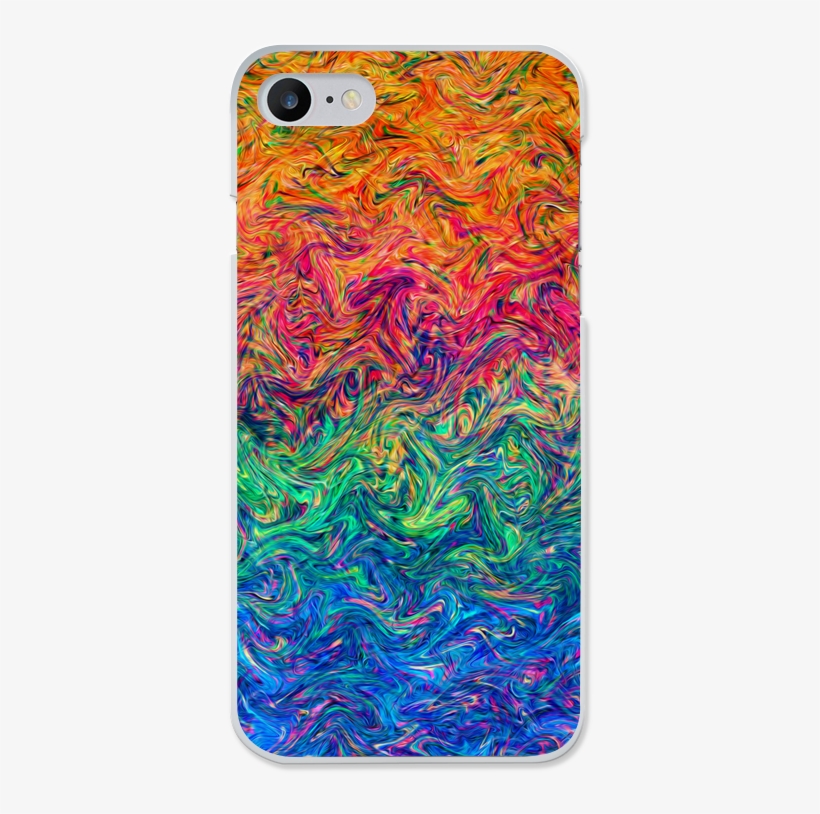 Case Transparente Fluid Colors G249 De Medusa Graphicart - Mobile Phone Case, transparent png