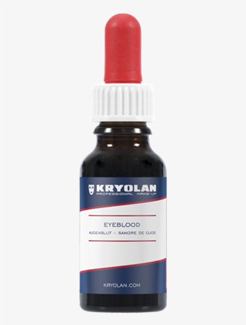 Kryolan Eye Blood - Kryolan Eyeblood 20 Ml Red, transparent png
