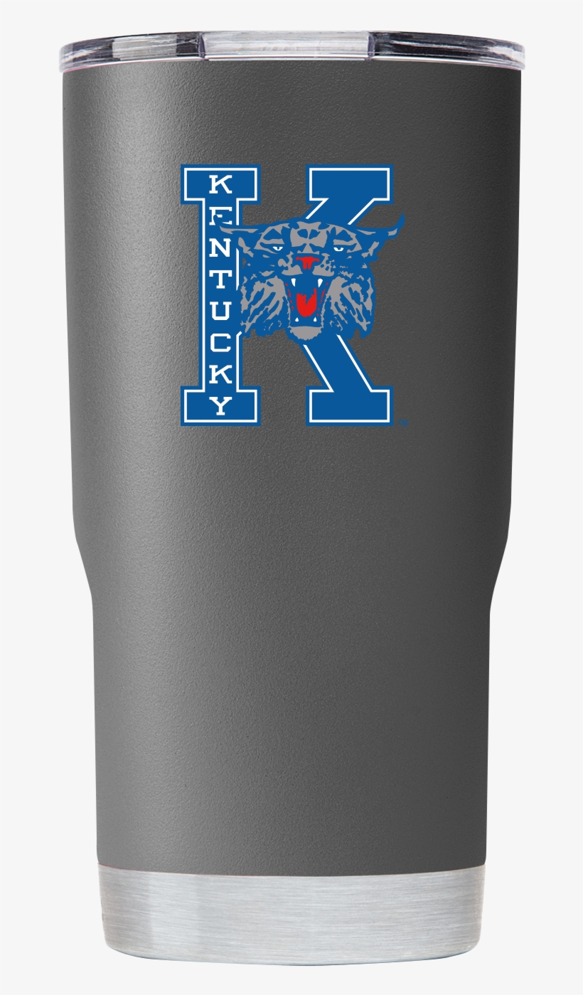Kentucky 20 Oz Vault “k-cat” Gray Tumbler - Pint Glass, transparent png